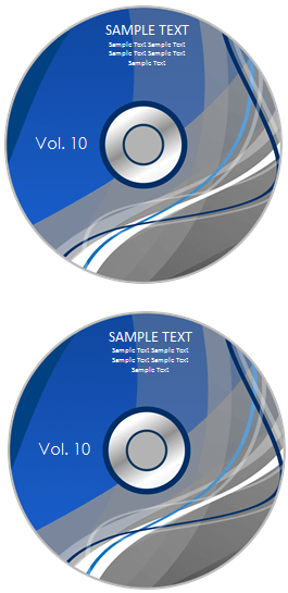 DVD Label Template for Word