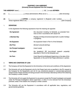 38 Free Loan Agreement Templates &amp; Forms (Word | PDF)