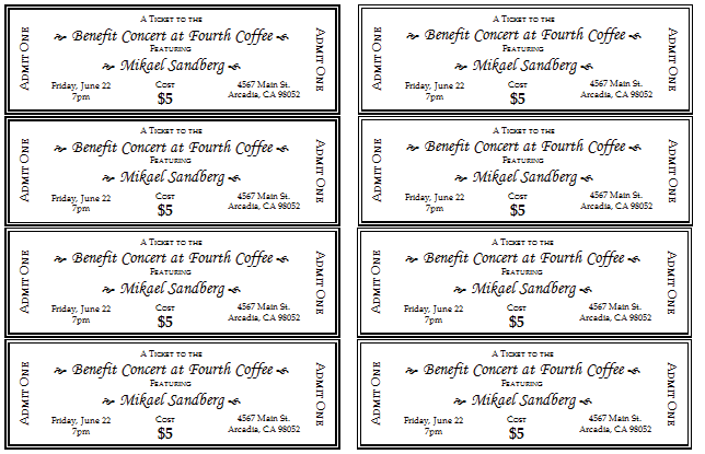 Dinner Ticket Template Word from www.wordtemplatesonline.net