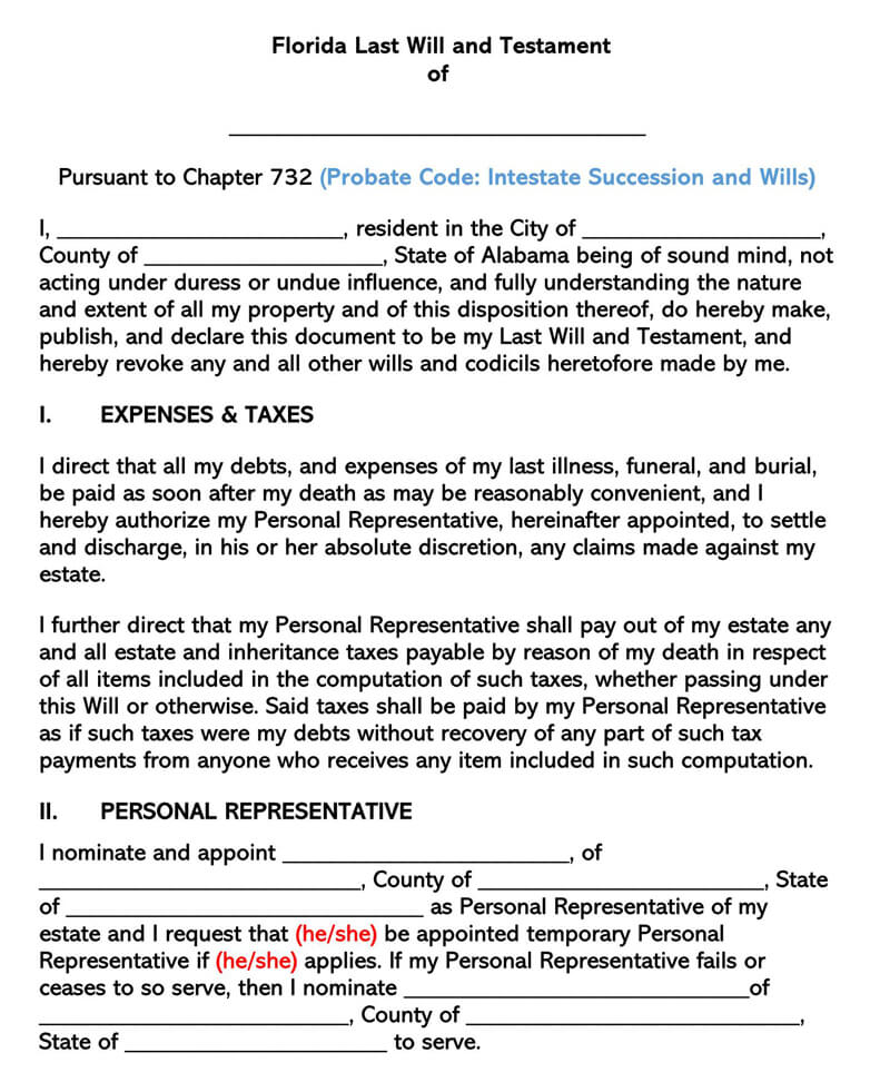 free-last-will-and-testament-forms-templates-by-states-word-pdf
