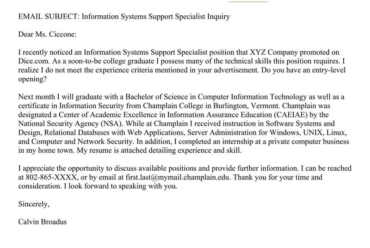 32 Email Cover Letter Samples | How to Write (Examples)