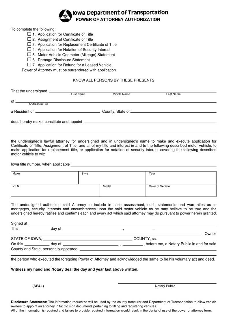 power of attorney form kansas vehicle
Motor Vehicle Power of Attorney (POA) Forms (by State ... power of attorney form kansas vehicle
Motor Vehicle Power of Attorney (POA) Forms (by State ...
