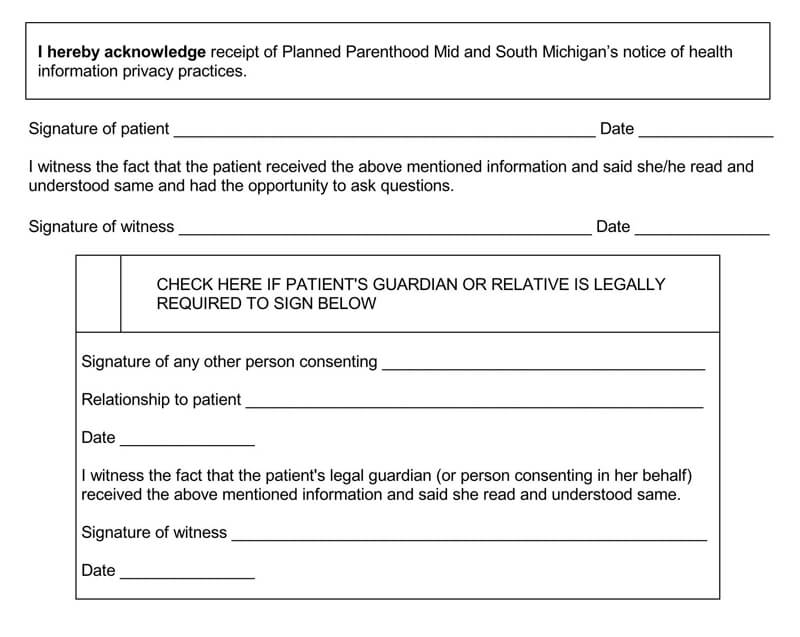 Medical Services Receipt PDF