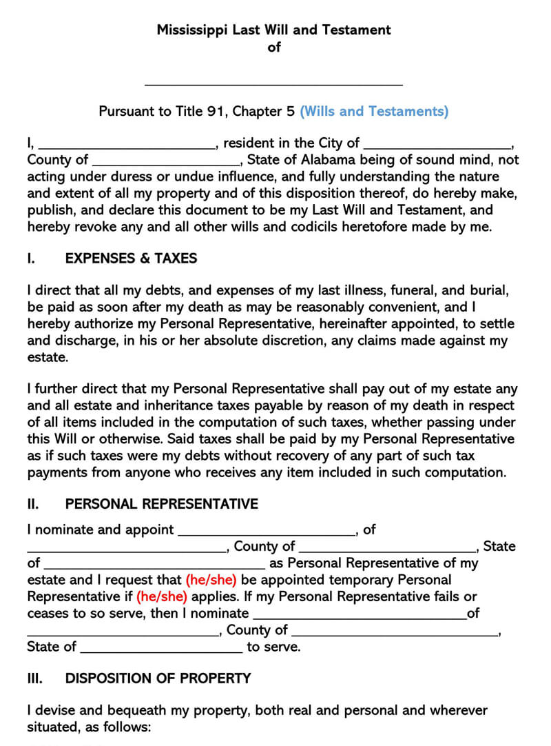 free-last-will-and-testament-forms-templates-by-states-word-pdf