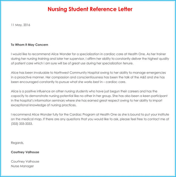how to write a nursing reference letter (free templates) senior accountant resume format in word free download business development executive cv sample