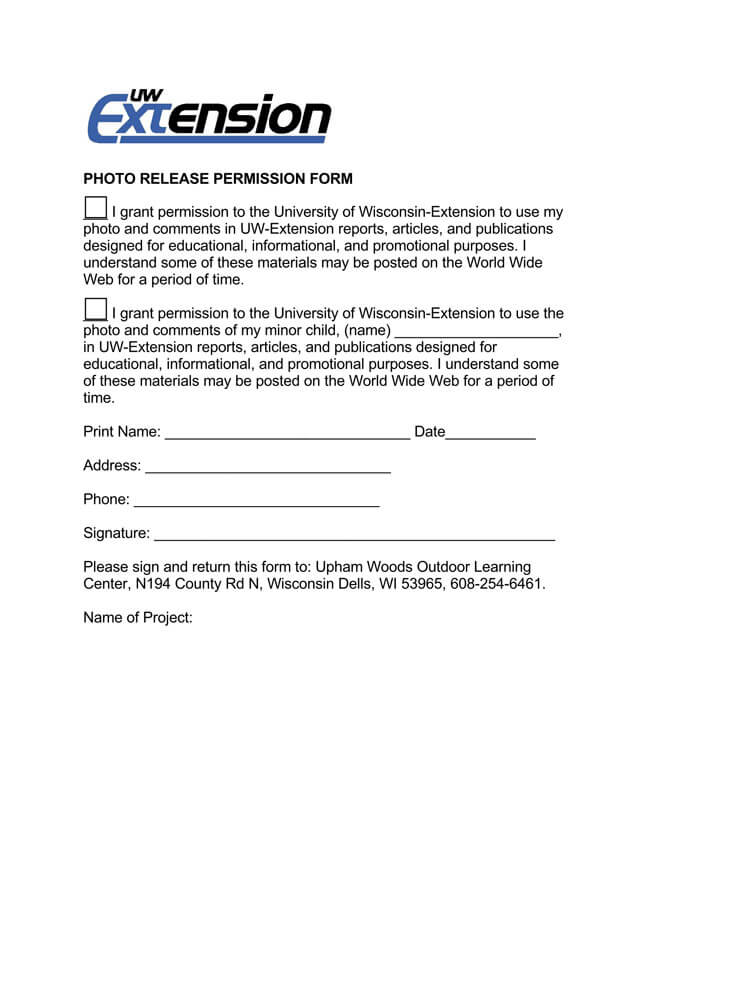34 Free Photo Release Forms (Adults &amp; Minors) - Word | PDF