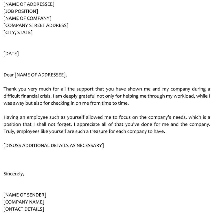 Personal Recommendation Letter Word Format Sample 15