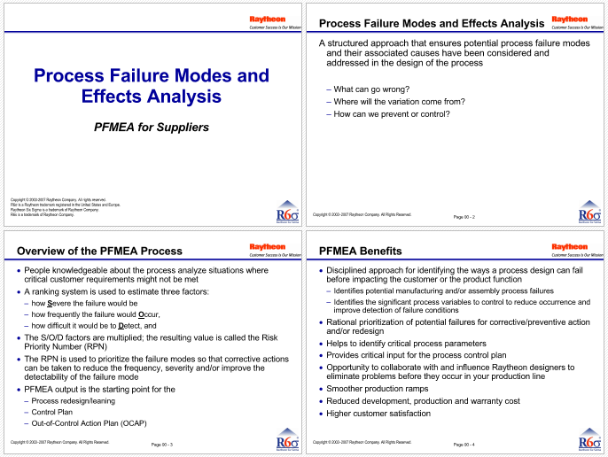 Process FMEA Example