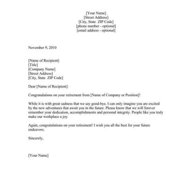 Exit Letter To Employee from www.wordtemplatesonline.net