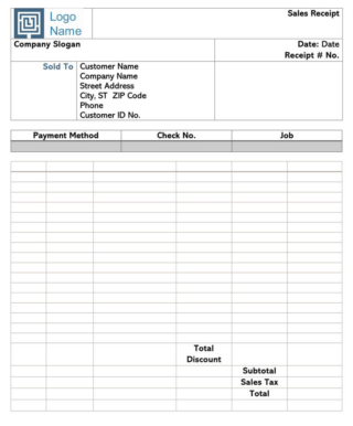 28 Free Sales Receipt Templates (for Word, Excel, PDF)
