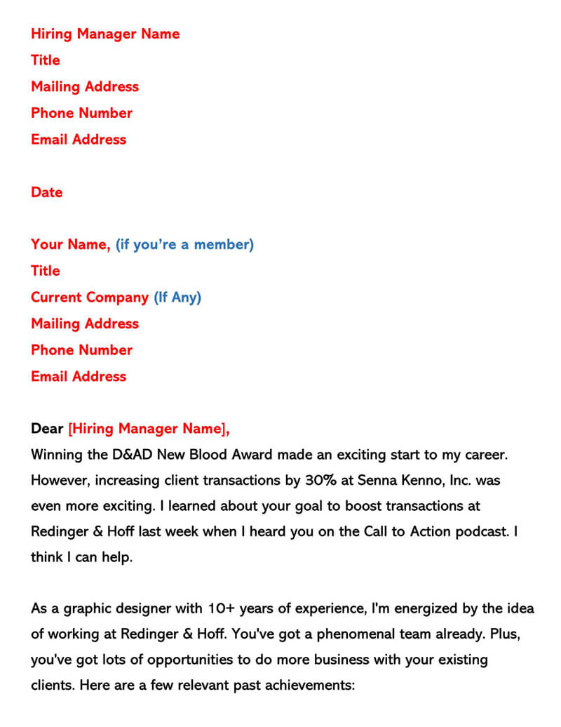 Fashion Designer Company Cover Letter Primary Photos Most Popular