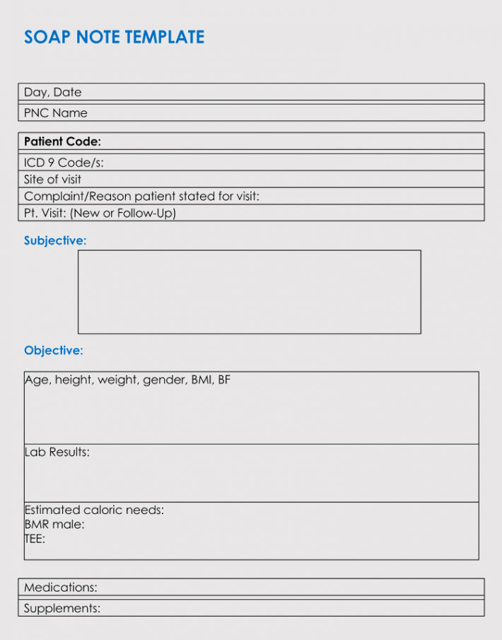 30+ Best SOAP Note Examples (Formats & Free Templates)