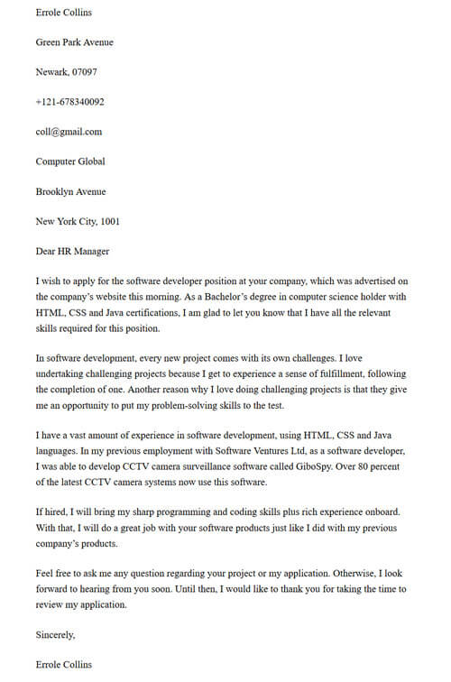 Software-Developer-Cover-Letter