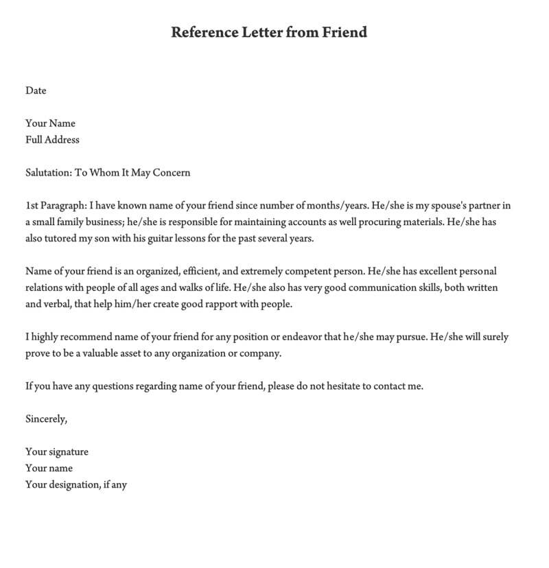 Character Reference Letter For Court Hearing from www.wordtemplatesonline.net