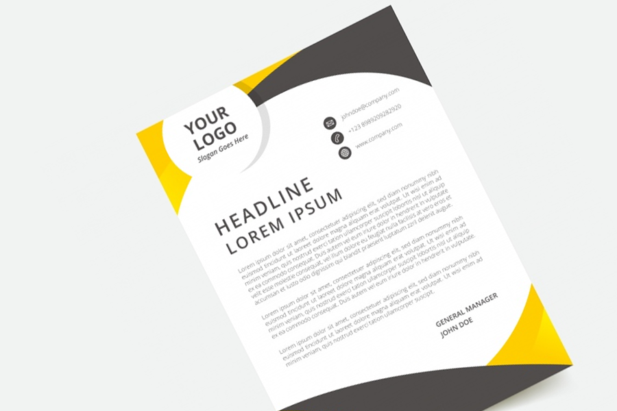 50 Free Letterhead Templates For Word Elegant Designs