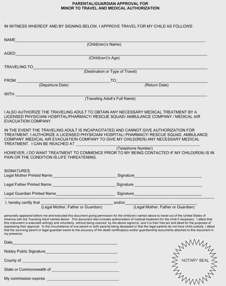 free-medical-consent-forms-for-minor-child-word-pdf