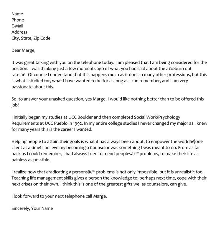 Example Of Thank You Letter After Job Interview from www.wordtemplatesonline.net