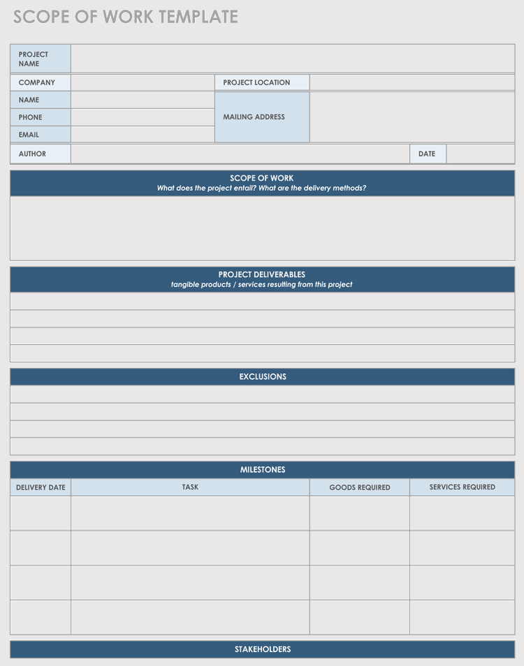 Statement Of Work Template Consulting from www.wordtemplatesonline.net