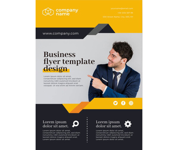 Business Advertising Flyer Template