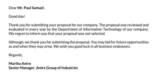 Business Proposal Sample 07