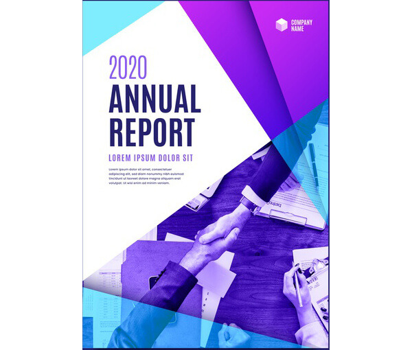 Annual Report Advertising Flyer Template