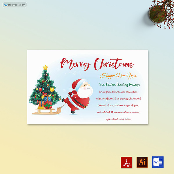 Christmas Gift Certificate 04